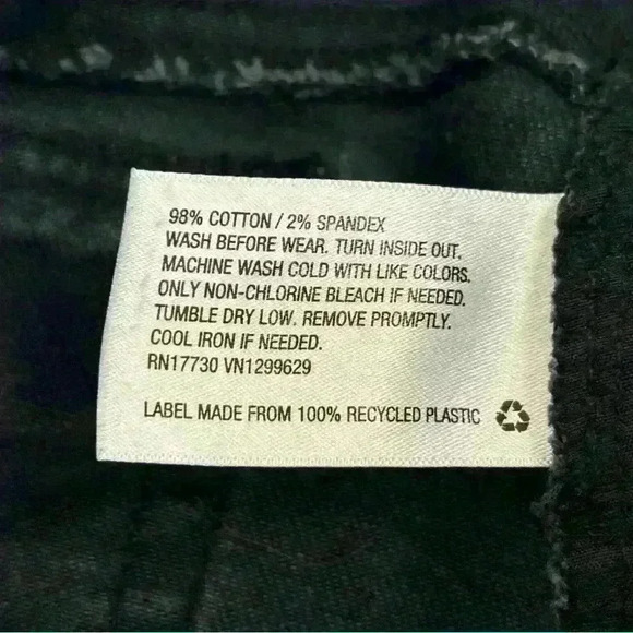 Black Denim Skirt goth whimsigoth - Picture 4 of 5